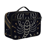 Vintage Scorpio Zodiac Sign Print Portable Lunch Bag