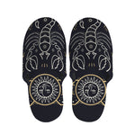 Vintage Scorpio Zodiac Sign Print Slippers