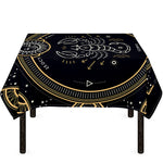 Vintage Scorpio Zodiac Sign Print Tablecloth