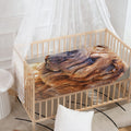 Vintage Shar Pei Print Baby Crib Sheet
