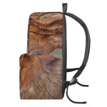 Vintage Shar Pei Print Backpack