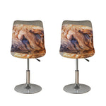 Vintage Shar Pei Print Bar Stool Covers