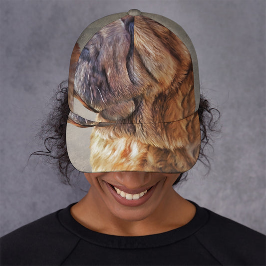 Vintage Shar Pei Print Baseball Cap