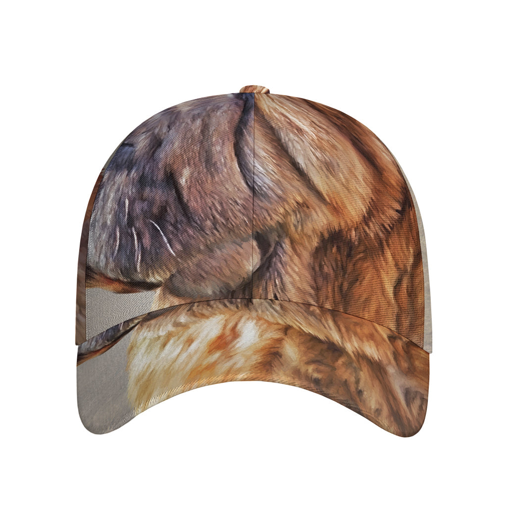 Vintage Shar Pei Print Baseball Cap