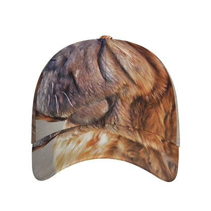 Vintage Shar Pei Print Baseball Cap