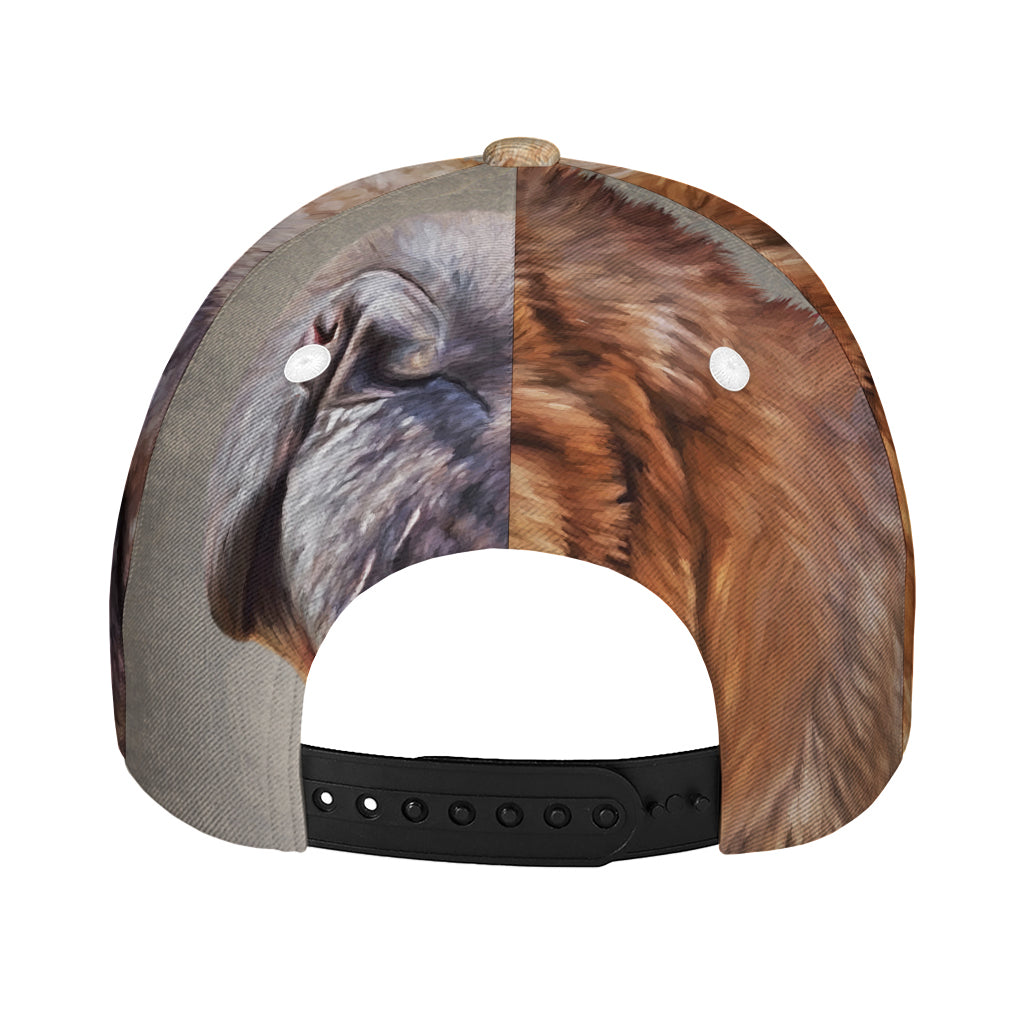 Vintage Shar Pei Print Baseball Cap