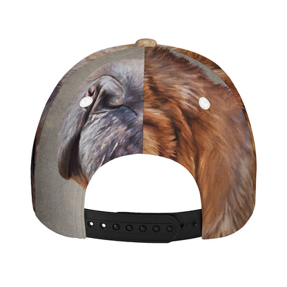 Vintage Shar Pei Print Baseball Cap