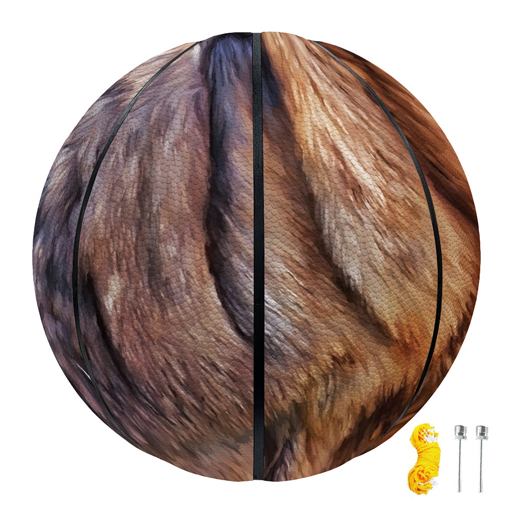 Vintage Shar Pei Print Basketball