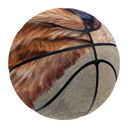 Vintage Shar Pei Print Basketball