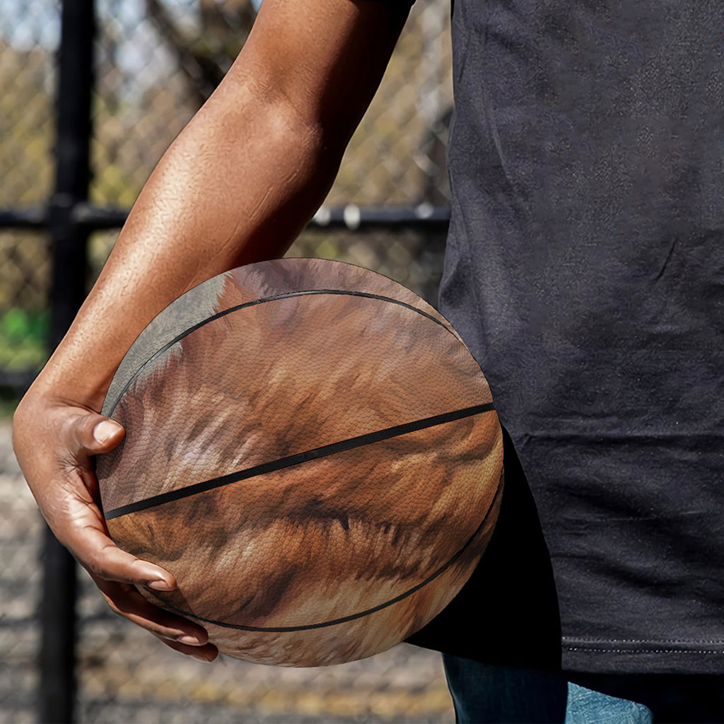 Vintage Shar Pei Print Basketball