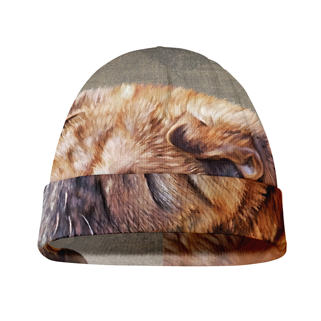 Vintage Shar Pei Print Beanie