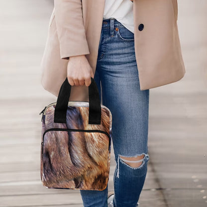 Vintage Shar Pei Print Bible Tote Bag