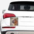 Vintage Shar Pei Print Car Sticker