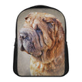 Vintage Shar Pei Print Casual Backpack