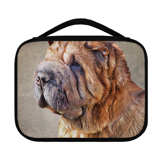 Vintage Shar Pei Print Classic Bible Case