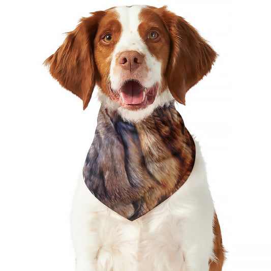 Vintage Shar Pei Print Dog Bandana
