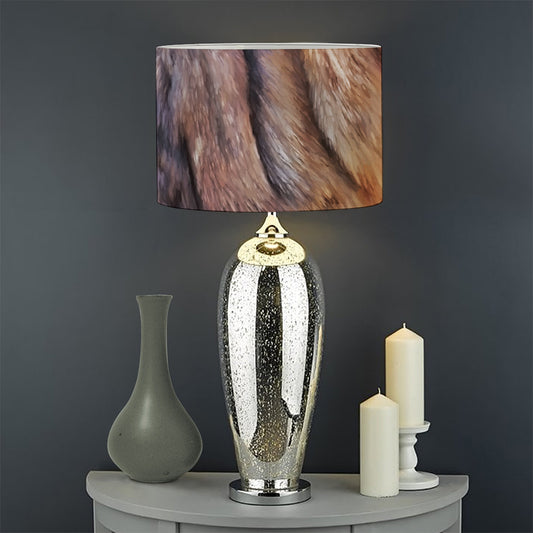 Vintage Shar Pei Print Drum Lamp Shade