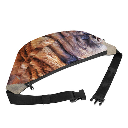 Vintage Shar Pei Print Fanny Pack