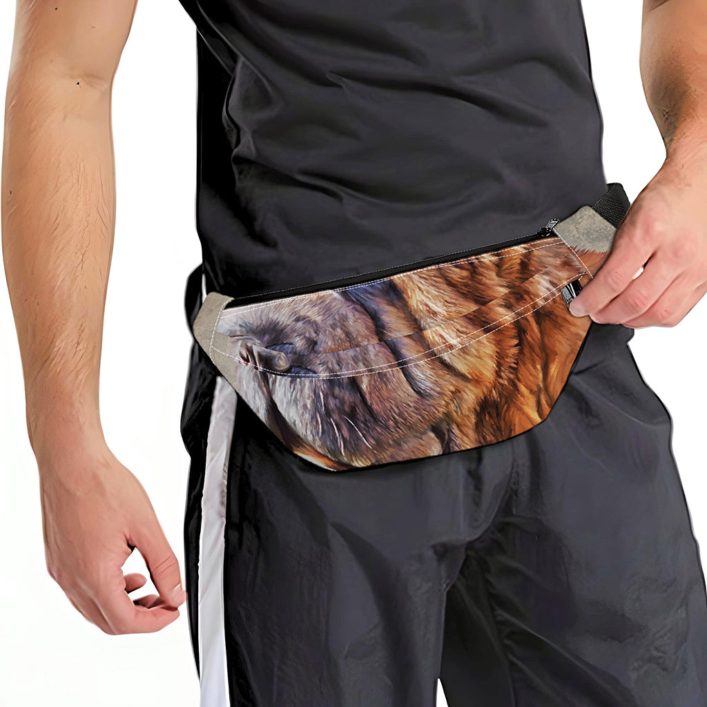 Vintage Shar Pei Print Fanny Pack
