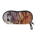 Vintage Shar Pei Print Glasses Case