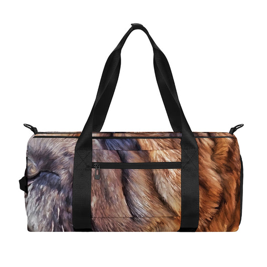 Vintage Shar Pei Print Gym Bag