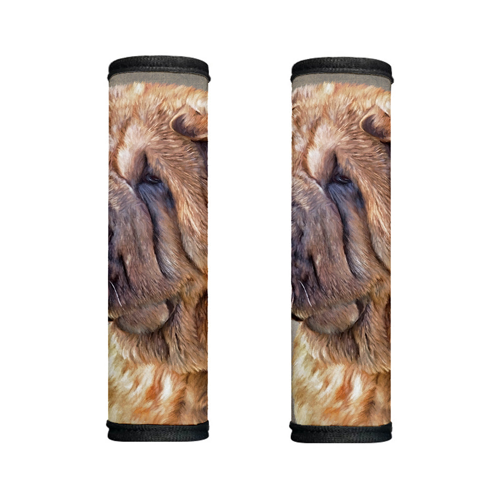 Vintage Shar Pei Print Handle Covers