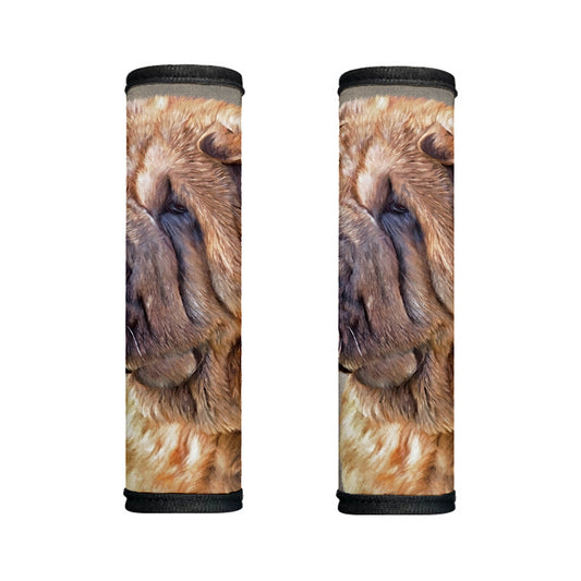 Vintage Shar Pei Print Handle Covers