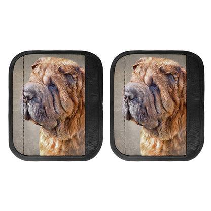 Vintage Shar Pei Print Handle Covers