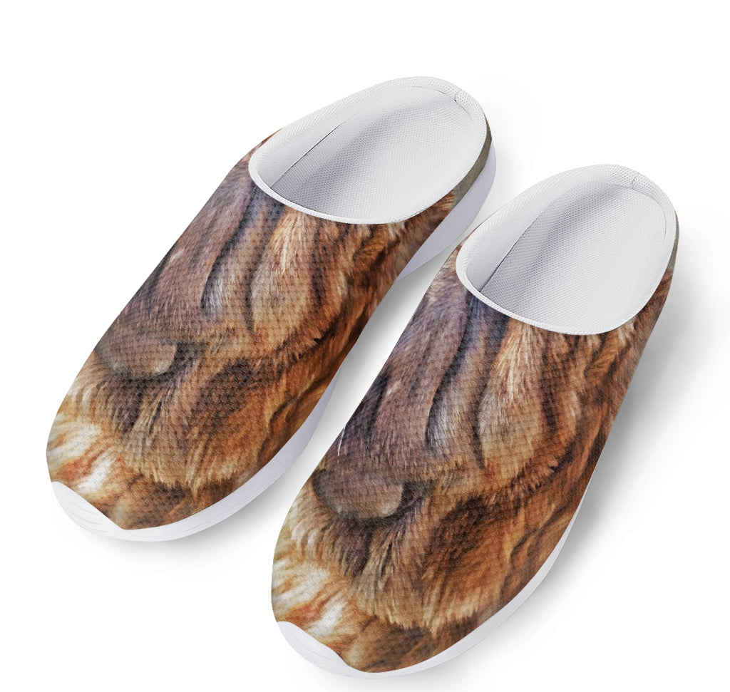 Vintage Shar Pei Print Mesh Casual Shoes