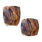 Vintage Shar Pei Print Office Chair Cover