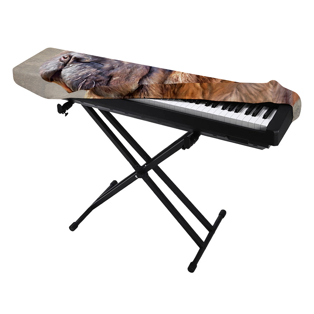 Vintage Shar Pei Print Piano Keyboard Cover