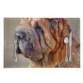Vintage Shar Pei Print Placemat