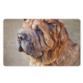 Vintage Shar Pei Print Polyester Doormat