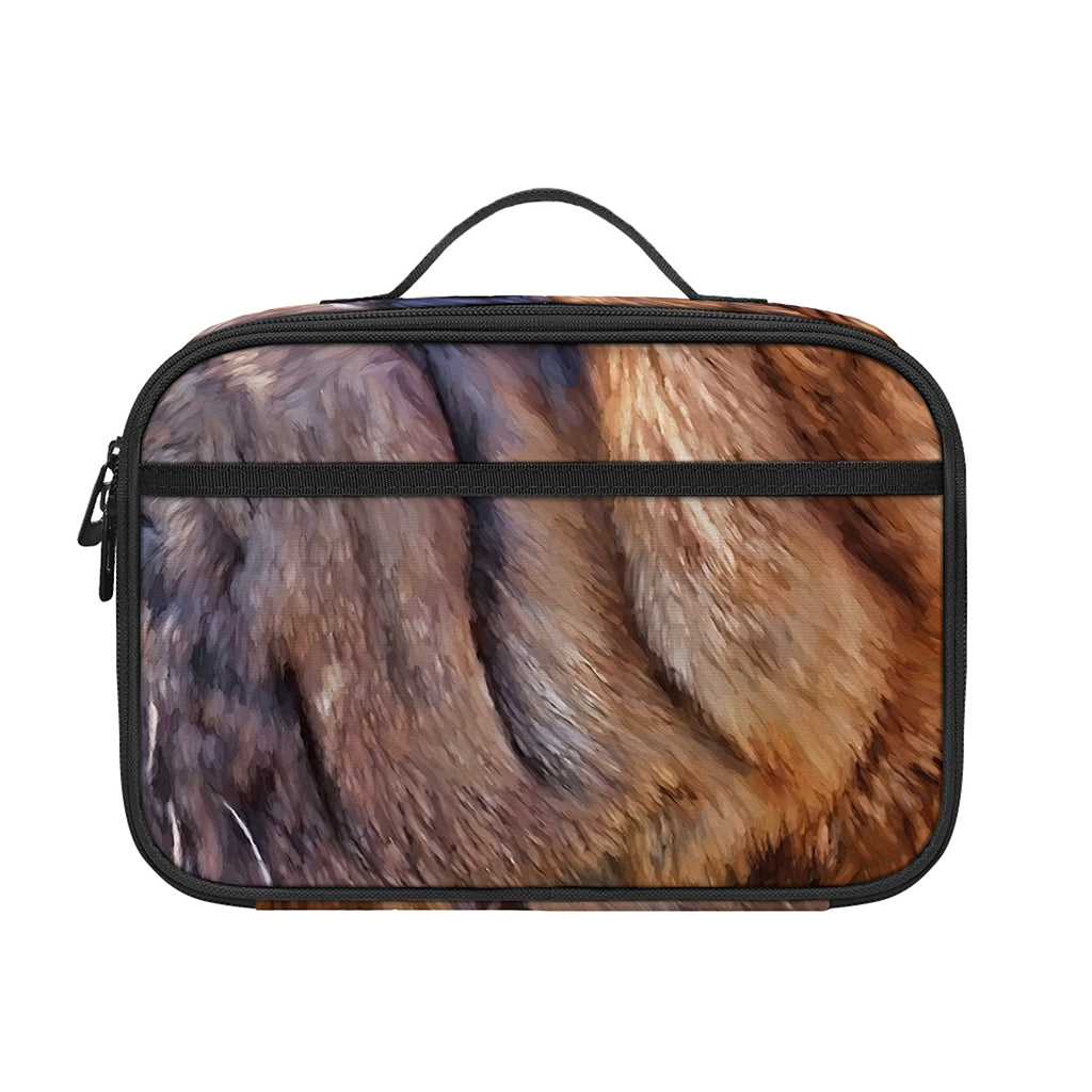 Vintage Shar Pei Print Portable Lunch Bag