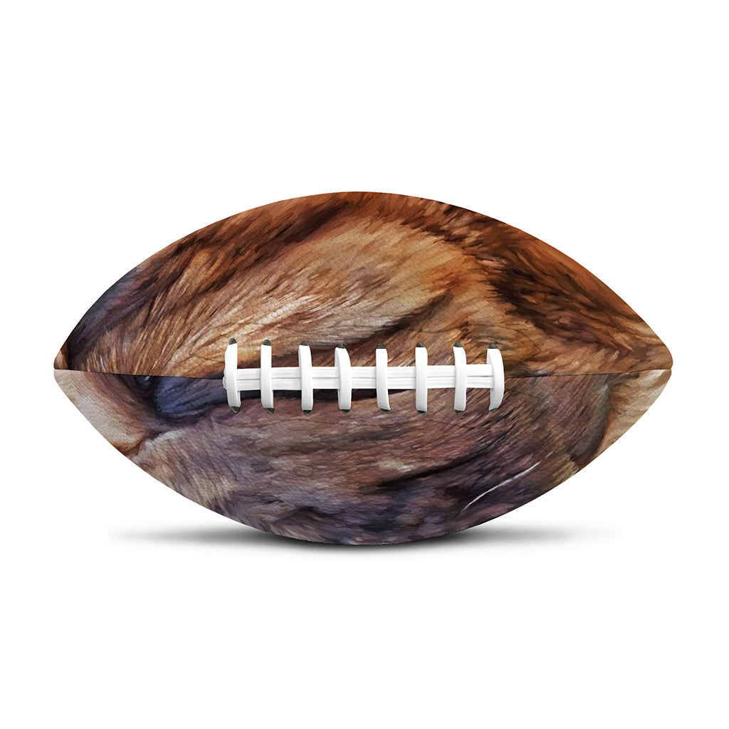 Vintage Shar Pei Print Rugby Ball