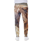 Vintage Shar Pei Print Scuba Joggers