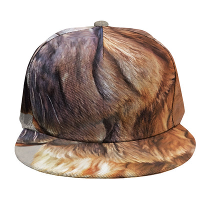 Vintage Shar Pei Print Snapback Cap