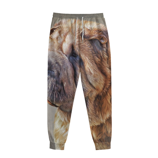 Vintage Shar Pei Print Sweatpants