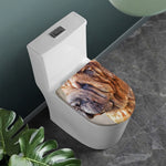 Vintage Shar Pei Print Toilet Lid Cover