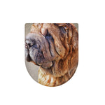 Vintage Shar Pei Print Toilet Lid Cover