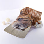 Vintage Shar Pei Print Towel