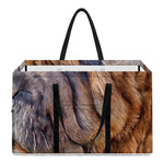 Vintage Shar Pei Print Utility Tote Bag