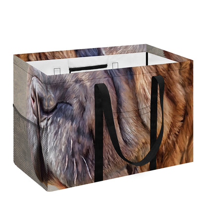 Vintage Shar Pei Print Utility Tote Bag