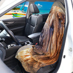 Vintage Shar Pei Print Waterproof Car Seat Cover