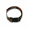 Vintage Skull Pattern Print Dog Collar