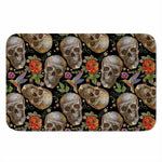Vintage Skull Pattern Print Indoor Door Mat