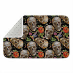 Vintage Skull Pattern Print Indoor Door Mat