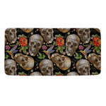 Vintage Skull Pattern Print Towel