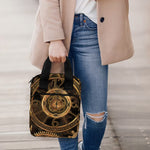 Vintage Steampunk Gears Print Bible Tote Bag