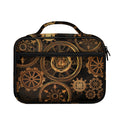 Vintage Steampunk Gears Print Briefcase Bible Bag